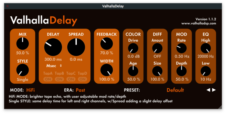 Valhalla delay как установить