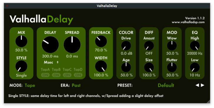 Valhalla delay как установить